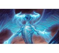 Four leaves UGIN, The Spirit Dragon, DE - MTG Play Mats + Free Waterproof Bag, MTG Playmate Table Mat, MTG Mouse Pad, Dustproof and Waterproof for Supporting MTG Combat