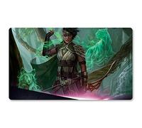 Four leaves Vivien of The Arkbow, DE - MTG Play Mats + Free Waterproof Bag, MTG Playmate Table Mat, MTG Mouse Pad, Dustproof and Waterproof for Supporting MTG Combat
