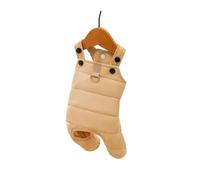 Four-Legged Dog Overalls | Autumn Winter Windproof Cotton Coat | Thickened Warm Pet Clothes for Small Medium Dogs(Green,XL)