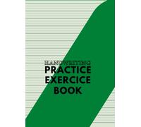 Four Lines Handwriting Practice Exercice Book A4: Cursive Writing Book For Kids 3 up/100 Lined Writing Pages,English handwriting,A4 Workbook