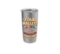 Four Mallets Zero Chill Marimba Xylophone Percussion Stainless Steel Insulated Tumbler
