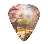 four-moon day on earth Patterned guitar picks - (thin/medium/thick) free to choose, suitable for all kinds of string instruments,