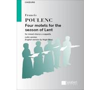 FOUR MOTETS FOR THE SEASON OF LENT CHANT