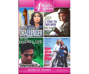 Four Movies of Triumph: Challenger, A Time To Triumph, Doing Life, Ride With The Wind (4 Disc Set)