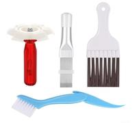 Four Pack Metal Comb Set Perfectly Suited for Maintaining Air Conditioners, Refrigerators, and Evaporators
