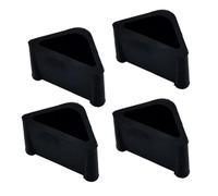 Four Pack Trestle Foot Replacement Hardware Accessory for Workbench and Sawhorse Legs Sturdy Construction and Exact Fit