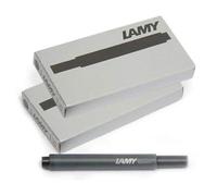 Four packs of Lamy T10 fountain pen ink cartridges, BLACK