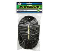 Four Paws Cotton Web Dog Training Lead, Black, 20-Foot