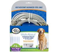 Four Paws Heavy Weight Dog Run Cable, 75 ft