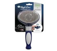 Four Paws Magic Coat Self Cleaning Dog Slicker Brush Remove Mats Dead Hair Large