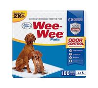 Four Paws Wee-Wee Odor Control Pads - 100 Count