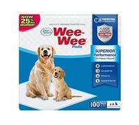 Four Paws Wee-Wee Pee Pads for Dogs and Puppies Training l Gigantic, XL, Standard & Little l Absorbent Pee Pads for Training Puppies, Leak-Proof 6-Layer Technology, 24 Hour Protection Guaranteed