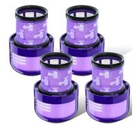 Four piece handheld cordless vacuum cleaner accessory filter replacement suitable for Dyson v11 torque drive, v11 animal, v11 extra, v15 detect cordless vacuum filter replacement