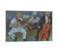 Four Piece Orchestra Shahn Painter Poster Canvas Painting Poster Wall Art Decorative Picture Prints Modern Decor 16x24inch(40x60cm)