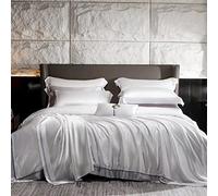 Four-piece Set Silk Sheet Hat Quilt Cover Jacquard Silk Bedding Skin-friendly Quilt Cover Bedding Products