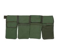 Four-Pocket Tool Belt Pouch,Portable Canvas Gardening Waist Tool Pouch,Oxford Fabric Tool Pouch with Safe Buckle for Men Women Carpenters Electricians Mechanics
