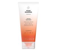 Four Reasons Color Mask - Copper - (27 Colors) Toning Treatment, Color Depositing Conditioner, Tone & Enhance Color-Treated Hair - Semi Permanent Hair Dye, Vegan and Cruelty-Free, 6.76 fl oz