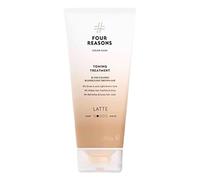 FOUR REASONS Color Mask - Latte - (27 Colors) Toning Treatment, Color Depositing Conditioner, Tone & Enhance Color-Treated Hair - Semi Permanent Hair Dye, Vegan and Cruelty-Free, 6.76 fl oz