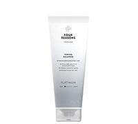 FOUR REASONS Color Mask Shampoo - Sulfate Free Toning Platinum Shampoo for Blonde Hair - Color Depositing Platinum Shampoo, 8.5 oz (Platinum)