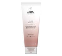 FOUR REASONS Color Mask Shampoo - Sulfate Free Toning Shampoo for Blonde and Light Brown Hair - Color Depositing Shampoo, VEGAN, 8.5 oz (Bronze)
