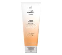 FOUR REASONS Color Mask Shampoo - Sulfate Free Toning Shampoo for Blonde and Light Copper Hair - Color Depositing Apricot Golden Copper Shampoo, VEGAN, 8.5 oz (Apricot)