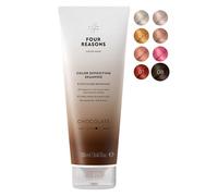 FOUR REASONS Hair Color Shampoo, Chocolate (8 Colours) - Colour Depositing Shampoo, Semi Permanent Brown Hair Colour Shampoo for Women - Brown Toner for Hair, Sulfate Free, Vegan - 250 ml