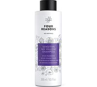 Four Reasons No Nothing Sensitive No Yellow Shampoo - Unscented Silver Shampoo for Blonde Hair | 100% Vegan | 300 ml