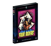 FOUR RIDERS (Blu-ray + DVD) - Cover B - Mediabook - Limited 444 Edition - Uncut (Shaw Brothers)