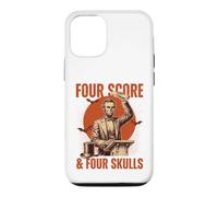 Four Score & Four Skulls Lincoln History Teacher Case for iPhone 12/12 Pro