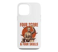 Four Score & Four Skulls Lincoln History Teacher Case for iPhone 13 Pro Max