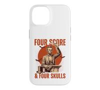 Four Score & Four Skulls Lincoln History Teacher Case for iPhone 14