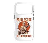 Four Score & Four Skulls Lincoln History Teacher Case for iPhone 17 Pro