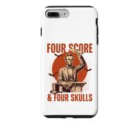 Four Score & Four Skulls Lincoln History Teacher Case for iPhone 7 Plus/8 Plus