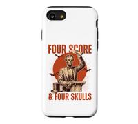 Four Score & Four Skulls Lincoln History Teacher Case for iPhone SE (2020) / 7/8