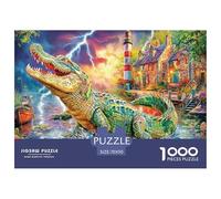 Four Seasons 1000-Piece Panoramic Puzzle - A Wide, Breathtaking Jigsaw for Adults & Patient Older Kids. Captures Four Landscapes in One, Offering An Extended Challenge.