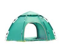 Four Seasons Family Camping Tent for 3-4 Persons, Pop Up Tent Waterproof Sun Shade Easy Set Up for Beach/Hiking/Backpacking/Fishing Instant Sun Shelter