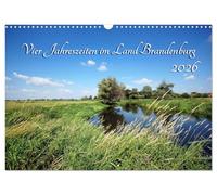 Four seasons in the state of Brandenburg UK-Version (Wall Calendar 2026 DIN A3 Landscape), CALVENDO 12 Month Wall Calendar