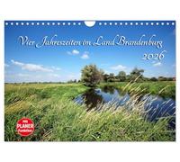 Four seasons in the state of Brandenburg UK-Version (Wall Calendar 2026 DIN A4 Landscape), CALVENDO 12 Month Wall Calendar