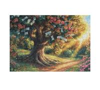 Four Seasons Tree Forest Nature Outdoor Creative 300 Piece Jigsaw Puzzle for Adults Fun Challenging And Enjoyable Perfect Pastime for Leisure at Home 300 PCS（40x28cm）