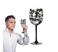 Four Seasons Tree Wine Cermas - Hand Drawn Art Glass Product Collection | Luxury Stem Drink Houses Perfect for Red Wine, Cocktails, Dishwasher