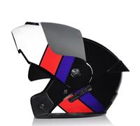 Four Seasons Universal Motorcycle Flip Up Helmet Dual Lens Modular Full Face Helmets Suitable for Adults Long Distance Riding Touring Cruising