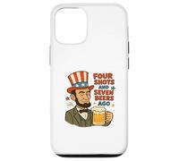 Four Shots And Seven Beers Ago, Funny 4th Of July Case for iPhone 12/12 Pro