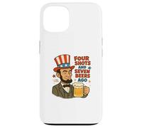 Four Shots And Seven Beers Ago, Funny 4th Of July Case for iPhone 13