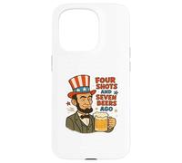 Four Shots And Seven Beers Ago, Funny 4th Of July Case for iPhone 15 Pro