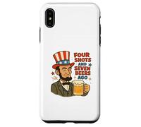 Four Shots And Seven Beers Ago, Funny 4th Of July Case for iPhone XS Max