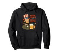 Four Shots And Seven Beers Ago, Funny 4th Of July Pullover Hoodie