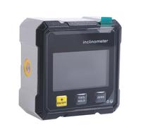 Four Sided Digital Level Protractor Inclinometer, Professional Digital Display Angle Gauge 360 Degree Magnetic Electronic Level Laser