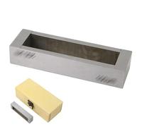 Four Sided Frame Type Wet Film Applicator, Box Type Film Preparation Device, Stainless Steel, Length 100mm, Effective Coating Width 80mm, Accurate Coating, for Lab Testing(10-15-20-25μm)