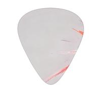 Four-sided laser Printed pick set - 12 pieces, thin, medium and thick guitar picks, suitable for guitar, bass, electric guitar and ukulele