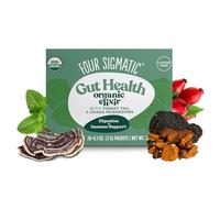 Four Sigmatic Foods Chaga Mushroom Elixir, Organic Chaga Mushroom Powder with Rose HIPS & Mint, Immune Support & Overall Wellness, 20 Counts of 0.1oz (3 G)